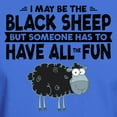 thumbnail image 3 of CafePress - Black Sheep Dark T Shirt - Men's Classic Graphic Cotton T-Shirt, 3 of 4