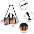 thumbnail image 5 of Jellyfish Gym Bag for Sports and Yoga, 17.7" with Interior Zipper Pocket, Large Capacity - Carry on Bag of the Week, 5 of 6