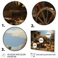 thumbnail image 3 of Designart "Cart Legacy Brown Relics of the Past I" Old American Cart Floater Framed Canvas Art Print, 3 of 7