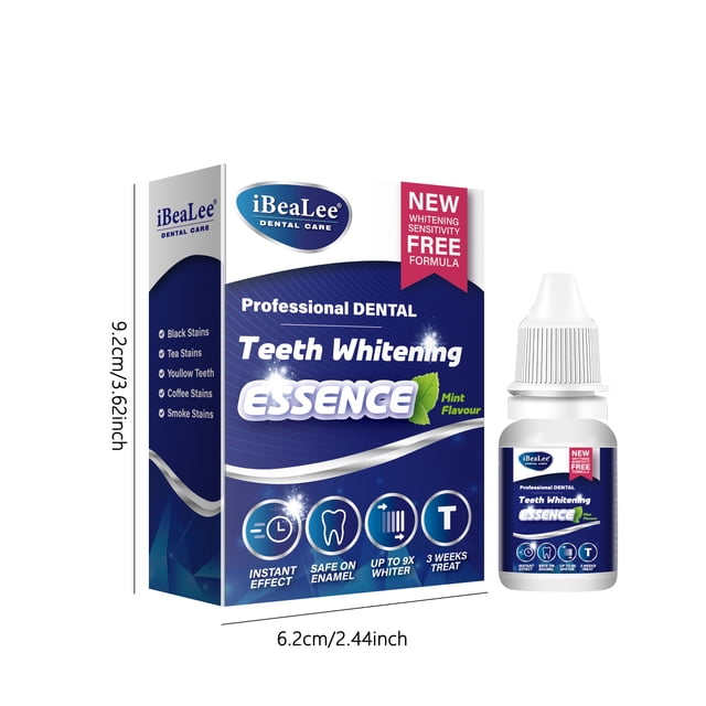 IBeaLee Dental Spot Cleansing Solution for Removing Smoke Stains, Dental Spot Cleaning, Toothpaste for Removing Bacterial Stains, Bad breath, and Dental Stones