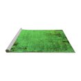 thumbnail image 2 of Ahgly Company Machine Washable Indoor Round Oriental Green Industrial Area Rugs, 6' Round, 2 of 4
