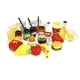 thumbnail image 3 of Juego de juguetes de comida rápida Dollhouse Miniature Food Pretend, 200 piezas, 3 of 6