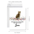 thumbnail image 5 of Koyal Wholesale Jumbo Pet Sympathy Card with Envelope, Bengal Cat Loss Of Pets, Cat Grief Bereavement Card 1-Pk, 5 of 5