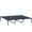 Dark Blue, variant on Elevated Dog Cot Bed with Canopy Shade for Large Dogs, 36 Inch Portable Outdoor Pet Bed with UV Protection, Breathable Mesh Fabric and Powder-Coated Steel Frame, Gray