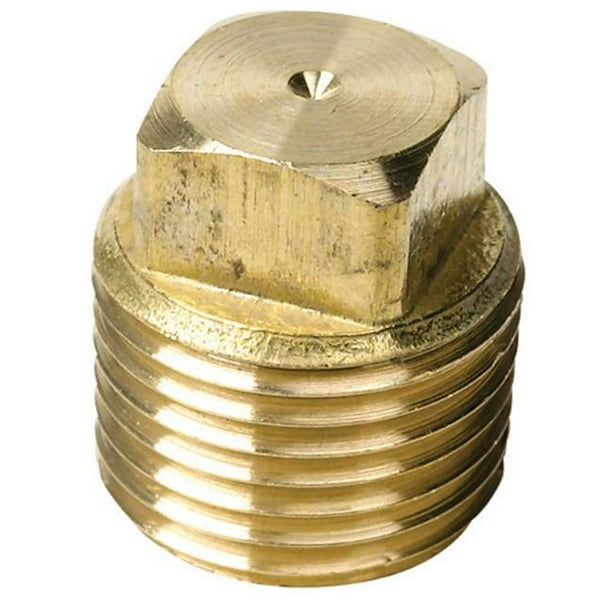 Seachoice Brass Replacement Drain Plug 2 O D X 1 2 W In For 1 2 In Pipe Walmart Com