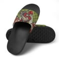thumbnail image 4 of GZHJMY Stylish Slides for Women Men, Baseball Player and Field Soft Flexible Slip-on Sandals Slippers, 4 of 7
