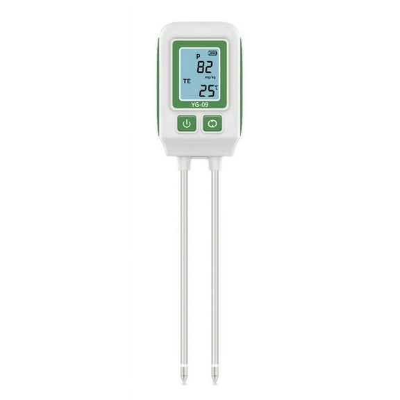 3 in 1 Digital LCD Soil Tester Dual Probe High Soil Nitrogen Potassium Phosph mj3626