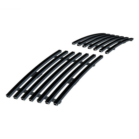 APS Premium Stainless Steel Black Billet Grille Grill Compatible with Cadillac Escalade 2007-2014 Tow Hook N19-J28466A