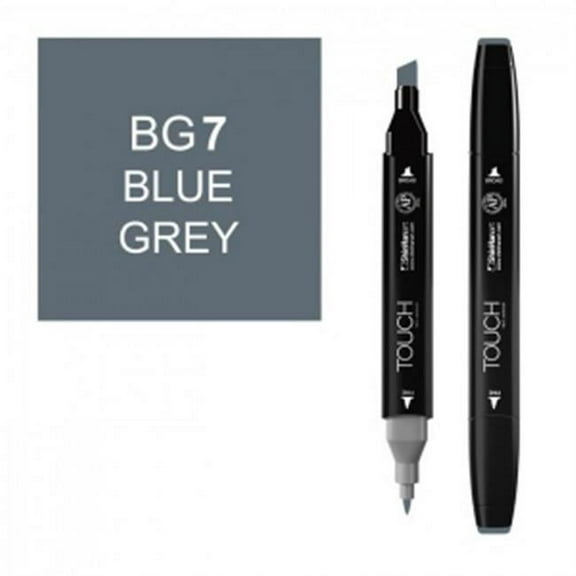 ShinHan Art 1114070-BG7 Twin Blue Grey 7 Marker, Black