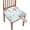 Oceanris4560, variant on Teal Blue Grey Coral Coastal Seat Covers for Dining Chairs, Summer Beach Stretch Kitchen Chair Slipcovers, Seaside Nautical Dining Room Chair Covers Removable Chair Cover Protector Set of 4