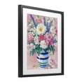 thumbnail image 3 of Stupell Industries Springtime Joy Florals over Pink Black Framed Print Under Glass, design by Petal Prints Design, 3 of 9