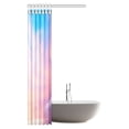 thumbnail image 3 of MYPOP Sky Decor Collection, Mystical Sky with Fluffy Clouds Heavenly Inspirational Hope Pastel Colored Nature Theme Fabric Bathroom Shower Curtain Set, 36 X 72 Inches, 3 of 3
