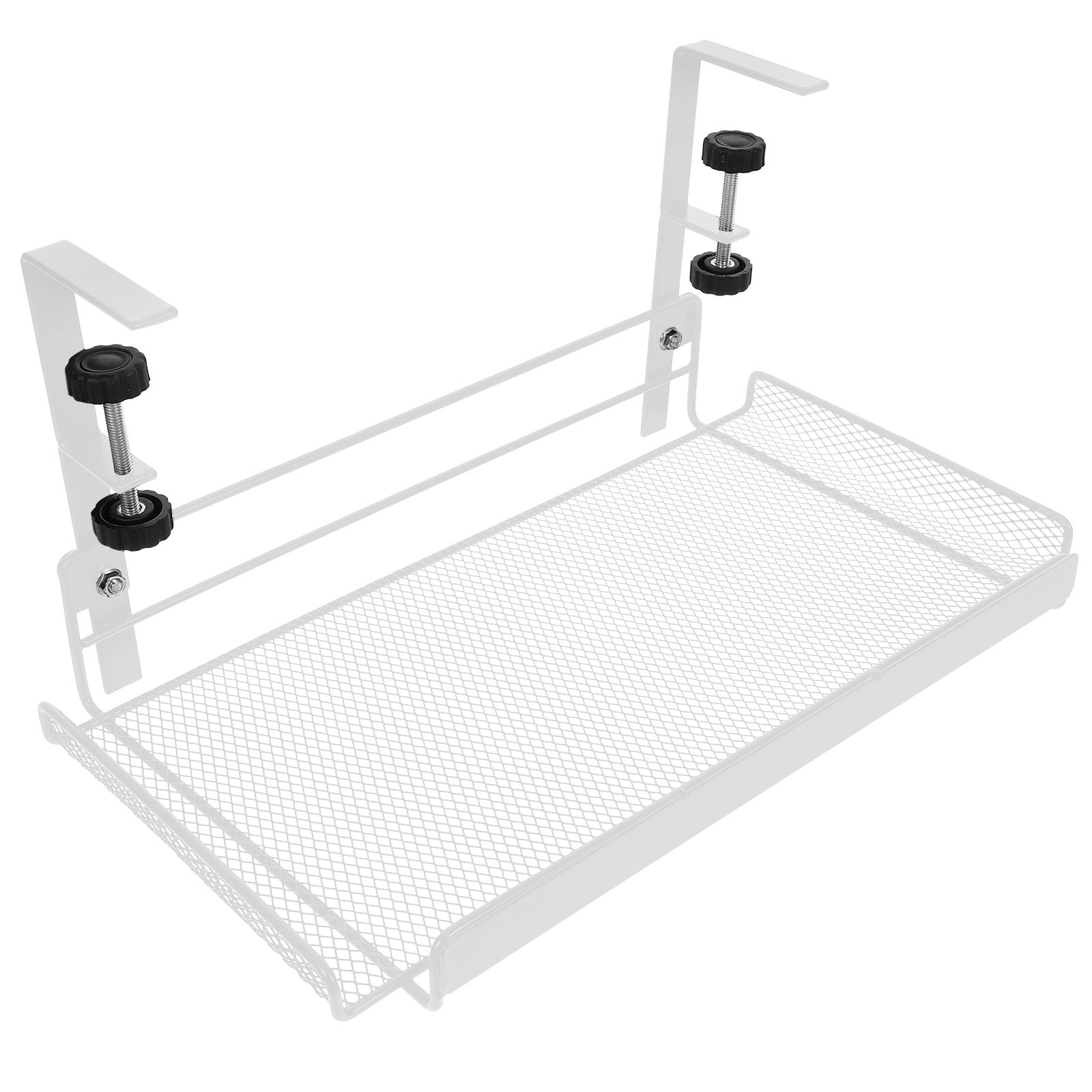 TEHAUX  under Desk Storage Organizers Table Hanging Basket