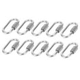 thumbnail image 2 of Oubit Quick Link Connector,10Pcs Quick Link Connector Quick Link Carabiner Chain Connector Finest Materials, 2 of 9