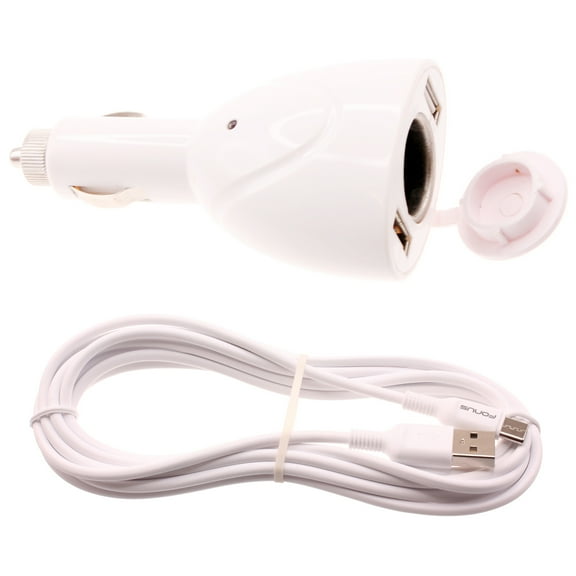 6ft Type-C Cable 2-Port USB Charger for OnePlus Nord N200 5G Phone - Power Cord DC Socket Splitter USB-C Wire Adapter N6P