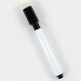 thumbnail image 2 of SharkTRUE 10 Pcs Whiteboard Pens - Gosear Rewritable White Board Dry Erase Markers With Eraser Cap Black, 2 of 8