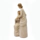 thumbnail image 3 of Matsuzay Escultura de resina familiar de pequeña boda de Navidad estatuilla interior adorno de pie decoración del hogar regalo de aniversario Decoración Matsuzay HA011259-00B, 3 of 6