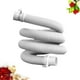 thumbnail image 2 of Manguera de desagüe para lavadora de 4 m, universal, totalmente automática, con salida recta y tubo de extensión (blanco), 2 of 7
