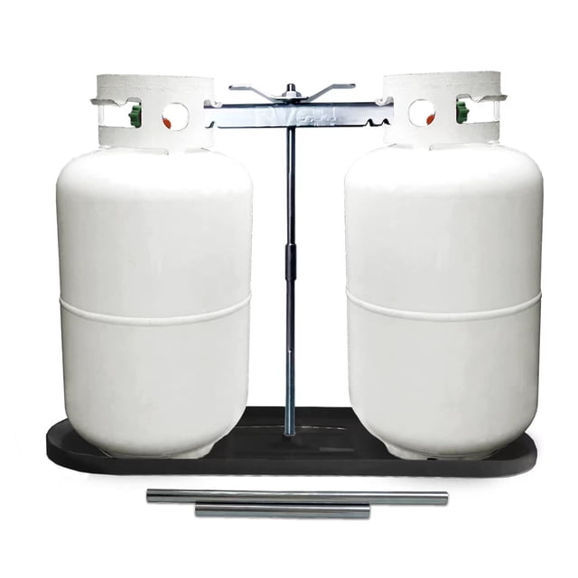 Soporte de tanque de propano RVPNR RV para 18 kg, 13,6 kg y 9 kg