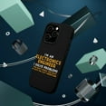 thumbnail image 3 of DistinctInk MagSafe Tough Case for Apple iPhone 14 Pro (6.1" Screen) - I'm an Electronics Engineer I Solve Problems - Raised Bezel Screen Guard, 3 of 6