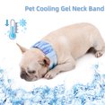 thumbnail image 2 of Bufanda refrescante para mascotas Chill Bandana Collar cómodo para perros y gatos para el verano (S) Likrtyny  Para estrenar, 2 of 9