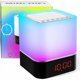 thumbnail image 1 of Dispositivo innovador 5 en 1 que combina altavoz multifuncional, luz nocturna portátil, lámpara de mesa colorida regulable con control táctil, lámparas de noche para dormitorio, sala de juegos,, 1 of 5