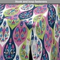 thumbnail image 4 of Floral Dog Crate Cover, Ornamental Elements in Colorful Blobs, Easy to Use Pet Kennel Cover Small Dogs Puppies Kittens, 7 Sizes, Multicolor, by Ambesonne, 4 of 6