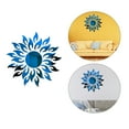 thumbnail image 3 of VINOIC Sunflower Wall Decal, 3D Acrylic Mirror Sticker for DIY Home Bedroom Decor, 3 of 4