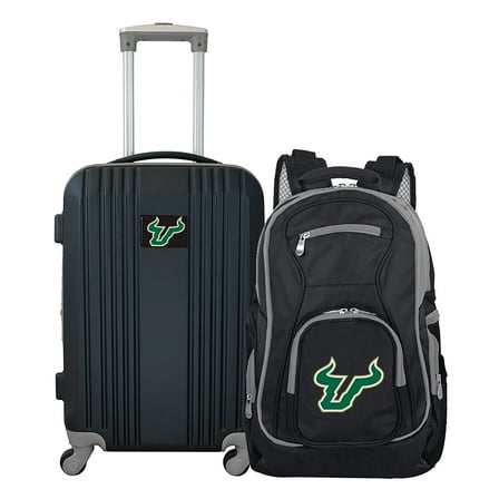 NCAA South Florida Bulls 2-Piece Luggage and Backpack Set