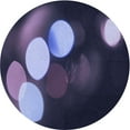 thumbnail image 1 of Ahgly Company Machine Washable Indoor Round Transitional Periwinkle Purple Area Rugs, 8' Round, 1 of 1