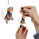 thumbnail image 2 of Gibobby Perro Navidad The On Creative Sentado Luna Colgante Decoración(A), 2 of 5
