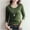 Army Green, variant on Aobny Women Tshirt Slim Basic Black Shirt Long Sleeve Crew Neck Womens Cute Tops,XXL