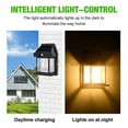 Sunset Lamp Controlled Solar Tungsten Wall Light 2023 New Wireless Dusk
