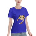 thumbnail image 2 of T-Shirt Basique à Manches Courtes pour Femmes une Pièce Luffy, 2 of 6