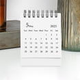 thumbnail image 4 of MOVTOTOP Mini Calendrier de Bureau 2024-2025 Année Table Mini Calendrier Spirale Décoratif Calendrier de Table, 4 of 8