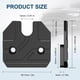 thumbnail image 3 of Global Sun Advisor Mounting Clip For Storage fifteen hundred Truck 2019 2023 Models Simple Arrange Multicolor, 3 of 5