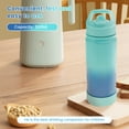 thumbnail image 4 of Kids Water Bottle,16oz Kids Water Bottle with Straw and Stickers, Stainless Steel Vacuum Double Wall Insulated cup for School,Gifts for Boys and Girls, 4 of 11