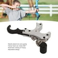 thumbnail image 3 of Bow Release Aids, Aluminum Alloy Adjustable 4 Finger 360 Degree Rotation Caliper Thumb Release Thumb Release Bow Aids For Compound Bow, 3 of 8