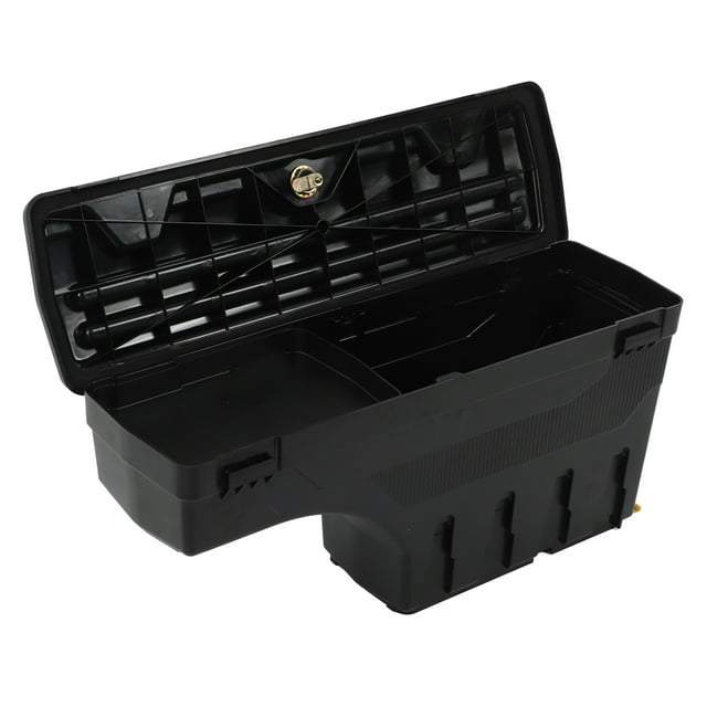 5SBSCFF15015R, Wearproof 180° Swing Out Matte Black Lockable Lid Truck Bed Storage Box For Upgrade