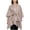 Coffee, variant on Self Tie Fringe Wool Blend Poncho Cape, Open Front Warm Wrap Shawl Coat for Women Fall Winter