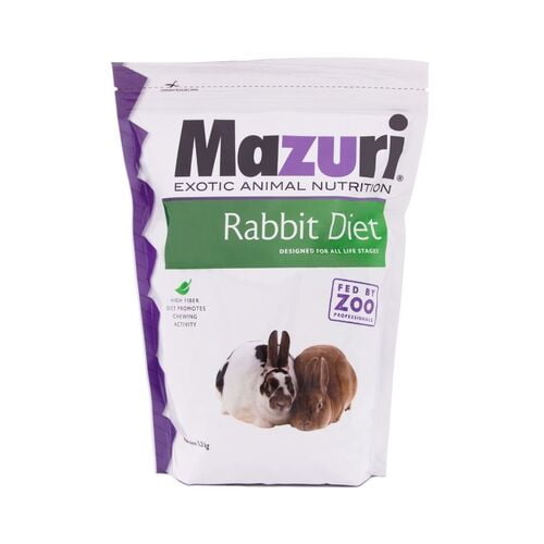 Alimento Para Conejo Mazuri Conejos Todas Las Etapas 1.3kg Mazuri 530QB