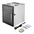 thumbnail image 5 of Miumaeov 800 W 12-Tray Food Dehydrator, Silver, 5 of 16