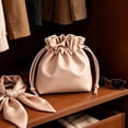 thumbnail image 5 of Qliuoazw Drawstring Makeup Bag Large Capacity Cosmetic Bag Portable Storage Pouch Travel Toiletry Bag, 5 of 6