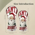 thumbnail image 2 of Golf Club Head Covers Happy Christmas Waterproof Leather Golf Head Covers for Men Women Driver Head Cover Fairway Headcover for Golf Lovers, 2 of 5