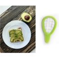 thumbnail image 4 of BEMS-1 pieza de cortador de aguacate, rebanador de fruta portátil, pulpa duradera, 4 of 5