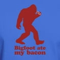 thumbnail image 3 of CafePress - Bigfoot (Sasquatch) Ate My Bacon! T Shirt - Men's Classic Graphic Cotton T-Shirt, 3 of 4