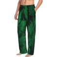 thumbnail image 2 of Kll Mens Pajama Pants For Men,Mens Lounge Pants,Funny Gifts For Men,Men'S Pajama Bottoms-Green Leave Fern, 2 of 9