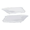 thumbnail image 6 of For 2008-2012 Honda Accord Left & Right Headlight Cover Pair Headlamp Lens Lense Easy to Clean Clear PC Material, 6 of 15