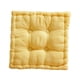 thumbnail image 4 of Cojín cuadrado con forma de galleta, sencillo, para sofá, oficina y sala de estar. Amarillo, 4 of 9