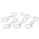 thumbnail image 3 of 5pcs Bow Tie Lock Cotter Pins Iron Anti Corrosion Deck Clip Kit Universal Hardware Accessory, 3 of 5